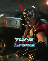 ¿Sabías que en Thor: Amor y Trueno?
