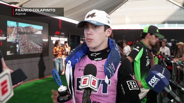 Franco Colapinto explicó el sobrepaso a Gasly en el final de la carrera