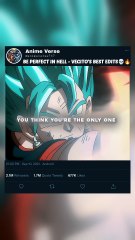 BE PERFECT IN HELL - VEGITO'S BEST EDITS💀🔥
