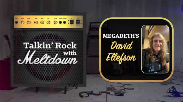 Megadeth's David Ellefson- Ace Frehley Made Us Want to Be Rock Stars | Talkin' Rock with Meltdown