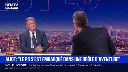 Pour Louis Aliot, vice-président du RN, "le PS s'est embarqué dans une drôle d'aventure" après la non-censure du gouvernement de Sébastien Lecornu