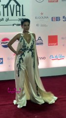 ميس حمدان تتألق في اليوم الثاني من مهرجان الجونة 2025‎