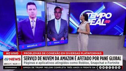Amazon Web Services enfrenta interrupção e derruba aplicativos e sites no mundo | TEMPO REAL