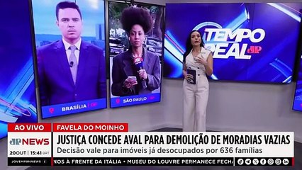 Justiça concede aval para demolição de moradias vazias na Favela do Moinho | TEMPO REAL