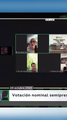El diputado de Morena, Cuauhtémoc Blanco, fue captado jugando pádel mientras estaba conectado a una sesión virtual del Congreso