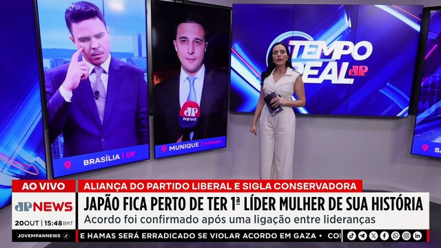 Japão: Acordo de coalizão abre caminho para Sanae Takaichi ser primeira-ministra | TEMPO REAL