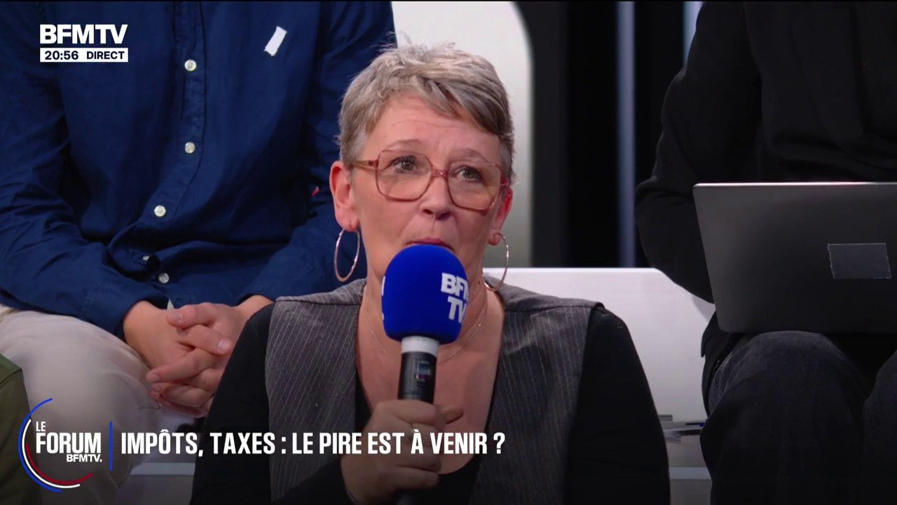 FORUM BFMTV - Pour Corinne, en recherche d'emploi, "la hausse d'impôts", c'est "non"