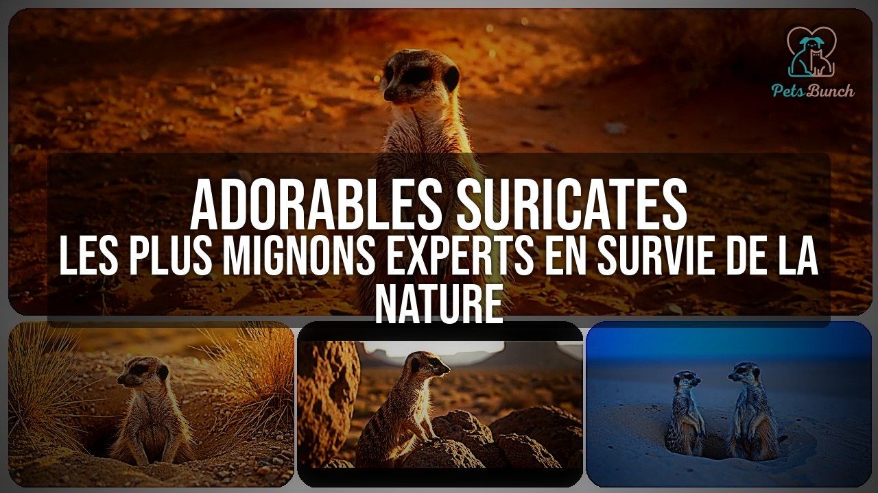 La Vie Secrète des Suricates : Adorables Experts en Survie