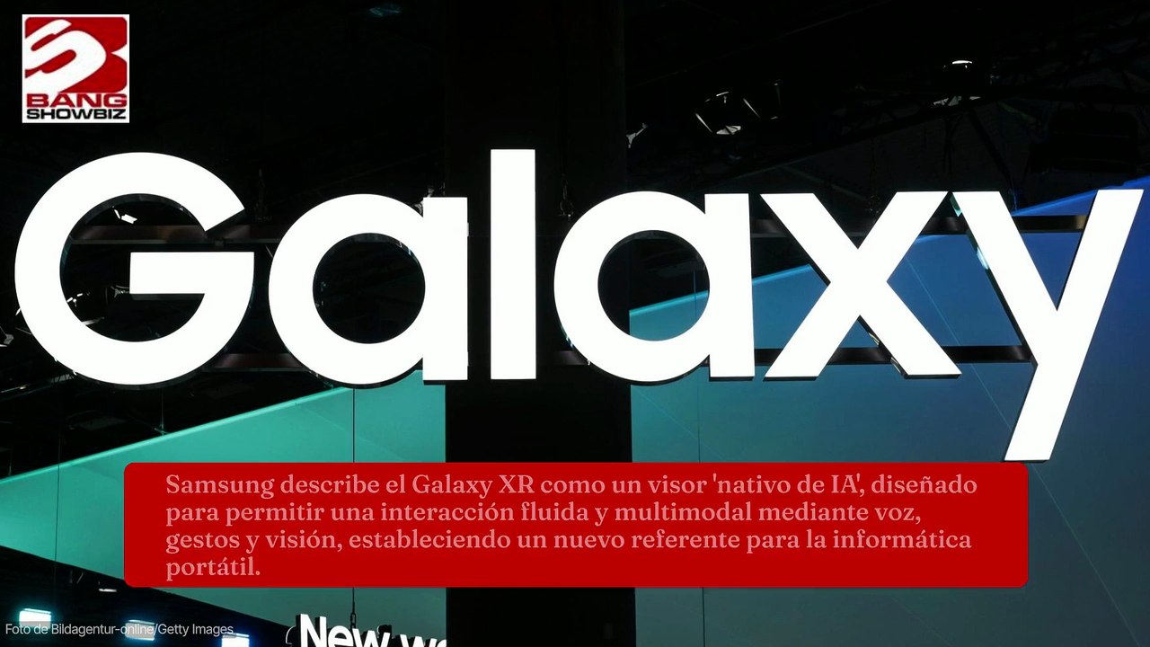 Presenta Samsung el nuevo Galaxy XR, el visor de realidad extendida con IA