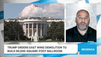 Trump Orders East Wing Demolition To Build 90,000-Square-Foot Ballroom