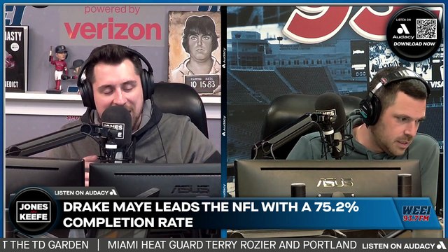 Jones & Keefe: Why Week 8 vs. the Browns is a big test for Drake Maye and the Patriots’ offense