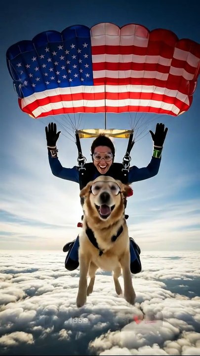 Skydiving With My Dog | Fearless Friendship Above the Clouds | Emotional Cinematic Short