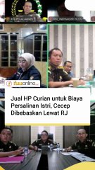 Jual HP Curian untuk Biaya Persalinan Istri, Cecep Dibebaskan Lewat RJ