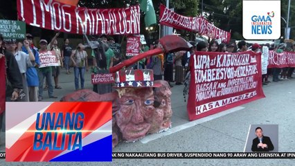 Protesta kontra-katiwalian, isasagawa ng iba't ibang samahan ng mga magsasaka at mga nasa sektor ng agrikultura ngayong araw | Unang Balita