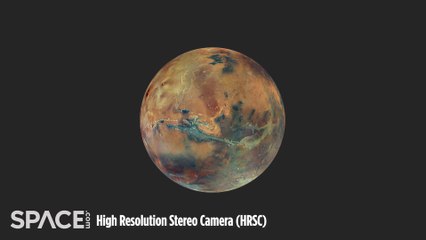 Mars In Near Real-Time - Stunning Time-Lapse And Color Pic Marks European Probe's 20th Anniversary