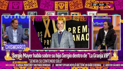 Sergio Mayer habla sobre la participación de su hijo en el reality
