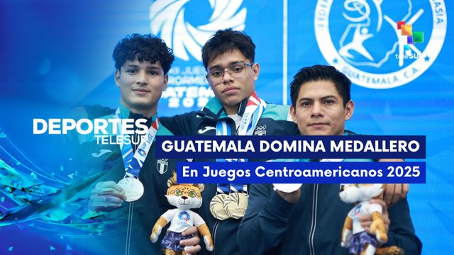 Guatemala domina el Medallero de los Juegos Centroamericanos 2025 DEPORTES TELESUR 20-10-2025