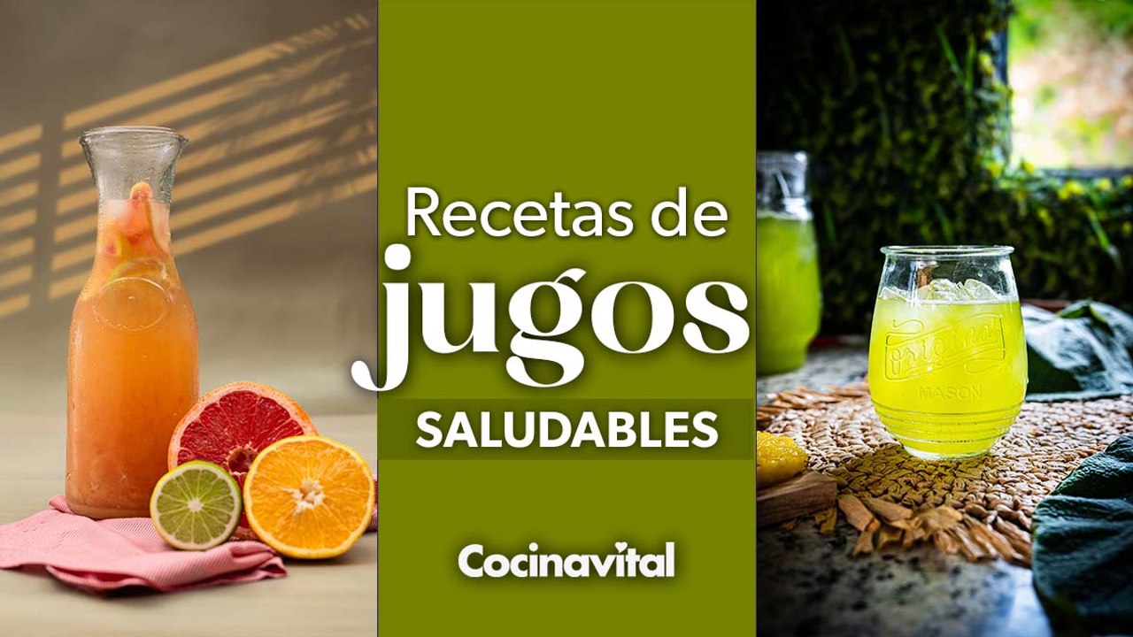 4 recetas de jugos saludables para tu menú semanal