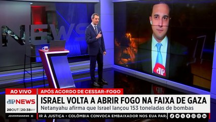 Israel volta a abrir fogo na Faixa de Gaza