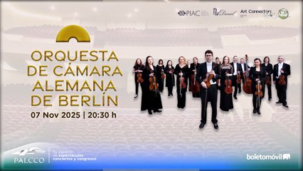 Por primera vez en México, la Orquesta de Cámara Alemana de Berlín se presentará en Guadalajara