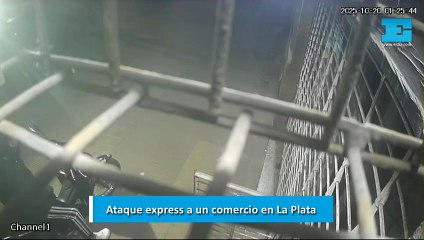 Ataque express a un comercio en La Plata: dos "falsos repartidores" huyeron con una caja fuerte