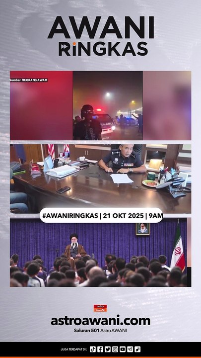 #AWANIRingkas 21 Oktober 2025 | 9AM