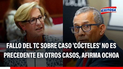 Caso 'Cócteles': Fallo del TC no marca un precedente para Ollanta y Villarán, asegura magistrado