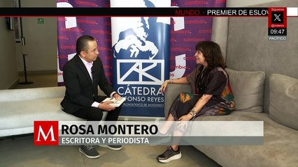 Rosa Montero presenta “Animales difíciles” y reflexiona sobre la IA en Monterrey