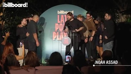 Noah Assad from Rimas Accepts Hot Latin Songs Label of the Year Award | Latin Music Power Players 2025