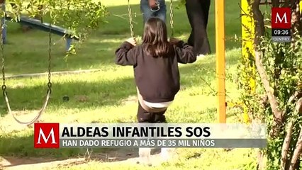 Aldeas Infantiles SOS ha brindado refugio a más de 35 mil niños