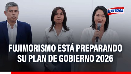Fuerza Popular está evaluando su plan de gobierno con miras al 2026, indica Miguel Torres