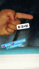 👿Powerful🧠Brain🧠🙇Exercise💪🏼🏋🏼Challenge💥💥