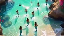 🌊Dancing_Mermaids_in_the_Rainbow_Sea_(360p)