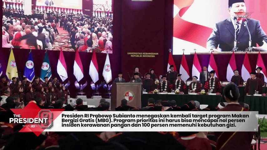 Prabowo Tegaskan Target MBG 0% Insiden, Harus!