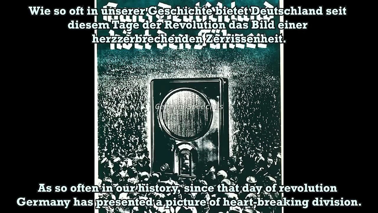 Adolf Hitler – Appeal to the German people – Radio speech from 02_01_1933 [English subtitles]