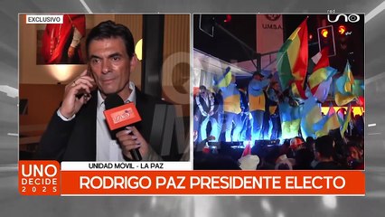 EN EXCLUSIVA RODRIGO PAZ, PDTE ELECTO