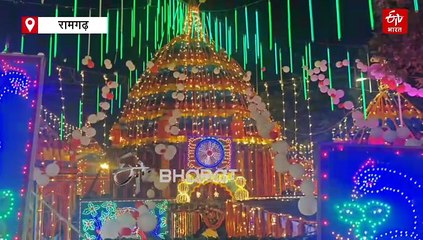 रामगढ़ के मां छिन्नमस्तिका मंदिर में उमड़ा भक्तों का जन सैलाब, कार्तिक अमावस्या के मौके पर हुई पूजा