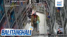 Mahigit P10,000 cash at laptop, natangay ng 2 lalaking nanloob sa isang botika | Balitanghali