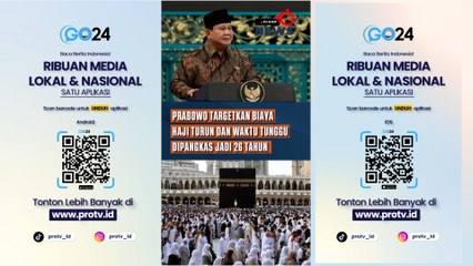 Prabowo Targetkan Biaya Haji Turun dan Waktu Tunggu Dipangkas Jadi 26 Tahun