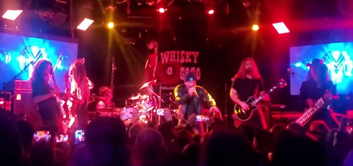 Bruce Dickinson @ Whisky a Go Go in LA - Performed Under the Pseudonym: The House Band of Hell