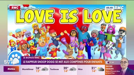 Le bonus RMC : Le rappeur Snoop Dogg se met aux comptines pour enfants - 21/10
