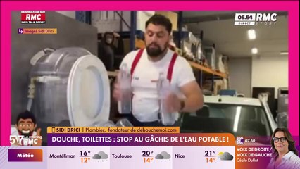 Sidi Drici à votre service : Douche, toilettes, stop au gâchis de l'eau potable ! - 21/10