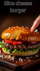 Satisfying Glass Cheeseburger Cutting ASMR 🍔✨ | Relaxing Macro Sounds