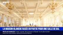 Une partie de la Maison Blanche démolie pour construire une nouvelle salle de bal