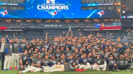 Toronto Blue Jays es campeón de la Liga Americana y enfrentará a los Dodgers en la Serie Mundial