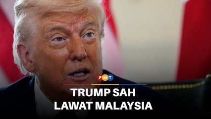Trump sahkan lawatan ke Malaysia