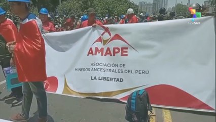 PERU l Artisan miners demand a law for the right to work