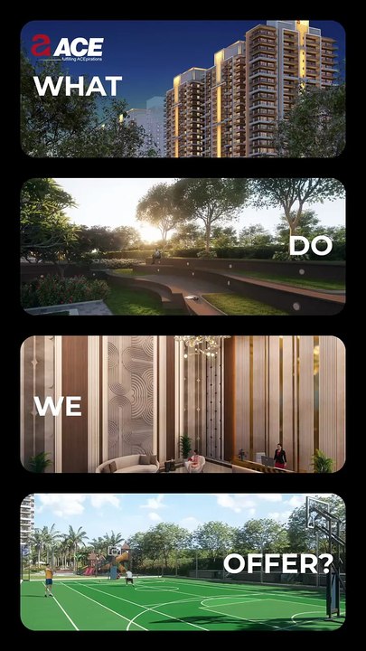 Flats in Noida Extension – Luxury 3 & 4 BHK Homes at ACE Han’ei by ACE Group India