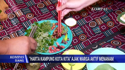 Gerakan Harta Kampung Kota Kita: Warga Tangsel Diajari Menanam & Olah Tanaman Jadi Sumber Pangan