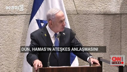 "Hamas ateşkesi ihlal etti" | Netanyahu: '153 ton bomba ile karşılık verdik'